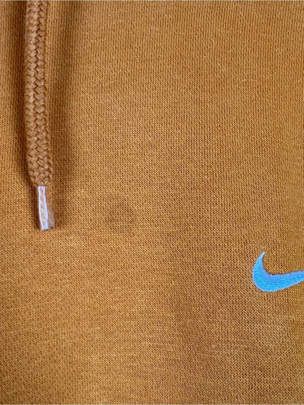 Y2K Vintage Nike Embroidered Swoosh Pullover Hoodie Size 2XL Mens Orange